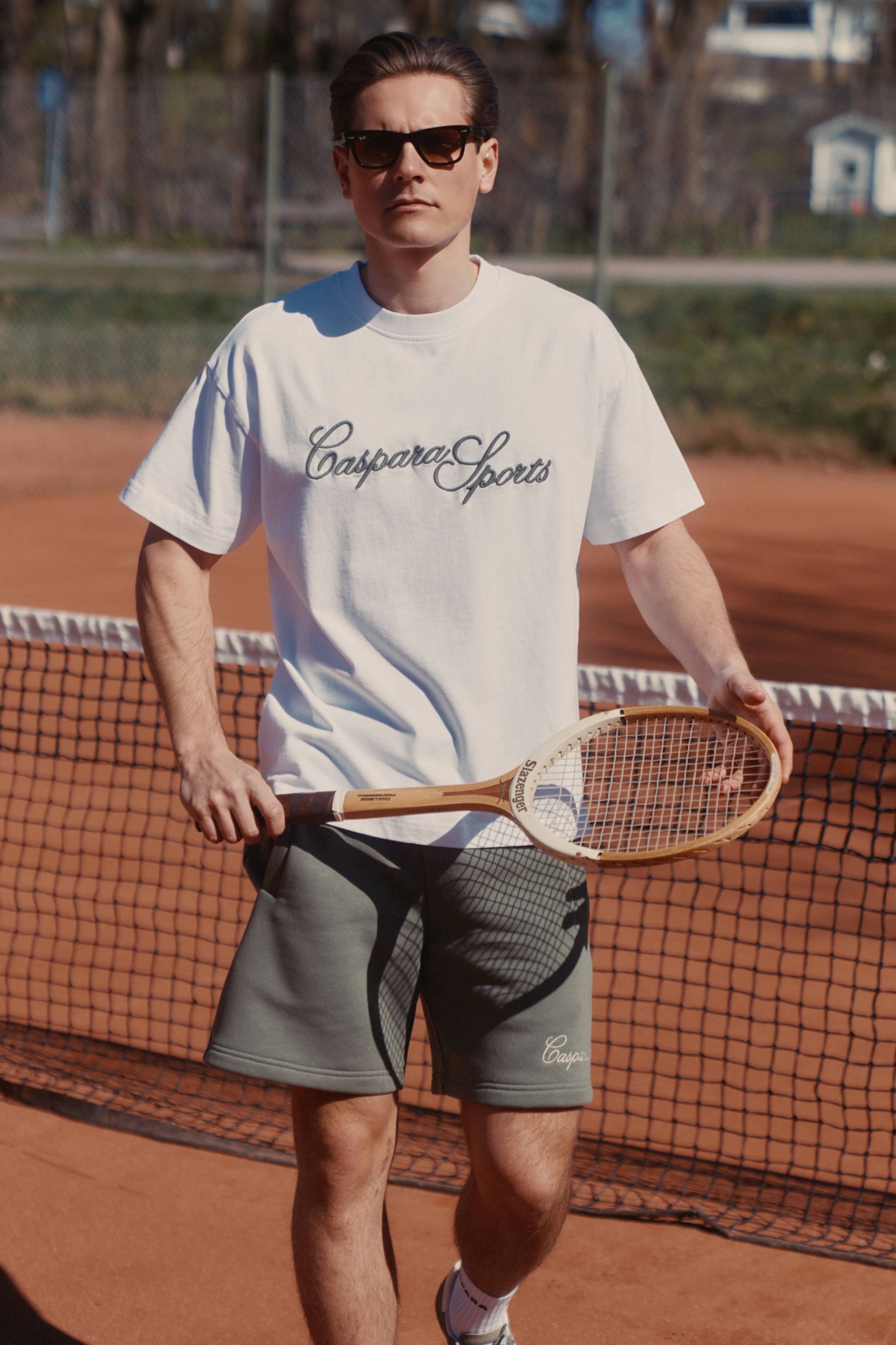 M. Racquet Club Cotton T-Shirt - White